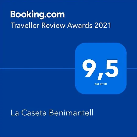 La Caseta Benimantell Buitenkant foto